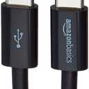 USB-C to USB-C 2.0 Fast Charging Cable, 480Mbps Speed, USB-IF Certified, for Apple iPhone 16/15, iPad, Samsung Galaxy, Tablets, Laptops, 3 Foot, Black