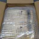 U-QE 180Pcs Gold Plastic Spoons, Disposable Heavy Duty Plastic Spoons, Heavyweight Plastic Spoons, Gold Plastic Silverware Perfect For Parties, Weddings and Other Daily Events