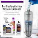 Mops for Floor Cleaning Wet Spray Mop with 14 oz Refillable Bottle and 3 Washable Microfiber Pads Home or Commercial Use Dry Wet Flat Mop for Hardwood Laminate Wood Ceramic