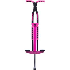 Flybar Master Pogo Stick for Kids Ages 9+, 80160 lbs Easy Grip Handles Active Exercise Toy for Tweens & Teens Outdoor Toy with Non-Slip Foot Pegs for Boys and Girls No Assembly Needed, Pink/Black