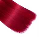 Red Bundles Human Hair Bright Red Straight Bundles 22 22 22 Inch 8A Peruvian Virgin Double Weft Burgundy Bundle Hair Extensions