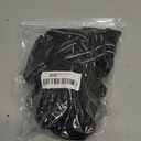 Waterproof Dog Boots for Dogs -Dog Paw Protectors Dog Suspender Boots Anti-Slip Pet Shoes for Outdoor Walking, Reflective Stay-On,Dirt-Proof Comfortable Booties (Black, Large)