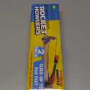 Toy Rocket Launcher for Kids: Best Outdoor Toys Slingshot Rockets Launchers Air Foam Rockets Games for Boys & Girls All Ages. Party Favor Easter Basket Stuffers & Great Gifts for Ages 8 9 10 11 12 + (Blue)