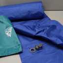 Sleeping Pad for Camping- Ultralight Inflatable Sleeping Mat with Built-in Foot Pump & Pillow, Upgraded Compact Camping Air Mattress for Tent, Backpacking, Hiking