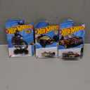 2025 Hot Wheels Kroger Exclusive Morgan Super 3 Gold, Hot Wheels 2024 Mainline B Case Rod Squad Limited Grip 50/250, Hot Wheels #141 HW Moto Honda CB750 Cafe Dark Blue 2023 G, Pack of 3
