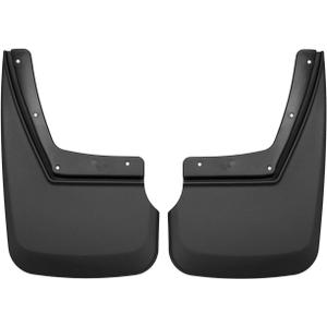 Husky Liners - Rear Mud Guards | 2015-2020 Chevrolet Tahoe, Rear Set - Black, 2 Pc. | 59201HUL