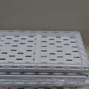 VERIFOST Under Sink Organizer (2 Pack), 2 Tier Under Sink Organizer, Adjustable Height Cabinet Organizer and Storage, in Blue