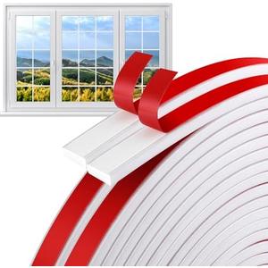 DECOHS 66 Ft Window Grille Inserts Grid Kit- TPE Self-Adhesive Peel and Stick Trim Molding- Flexible Moulding Trim Grid Inserts for Windows Door Frames Home Decoration