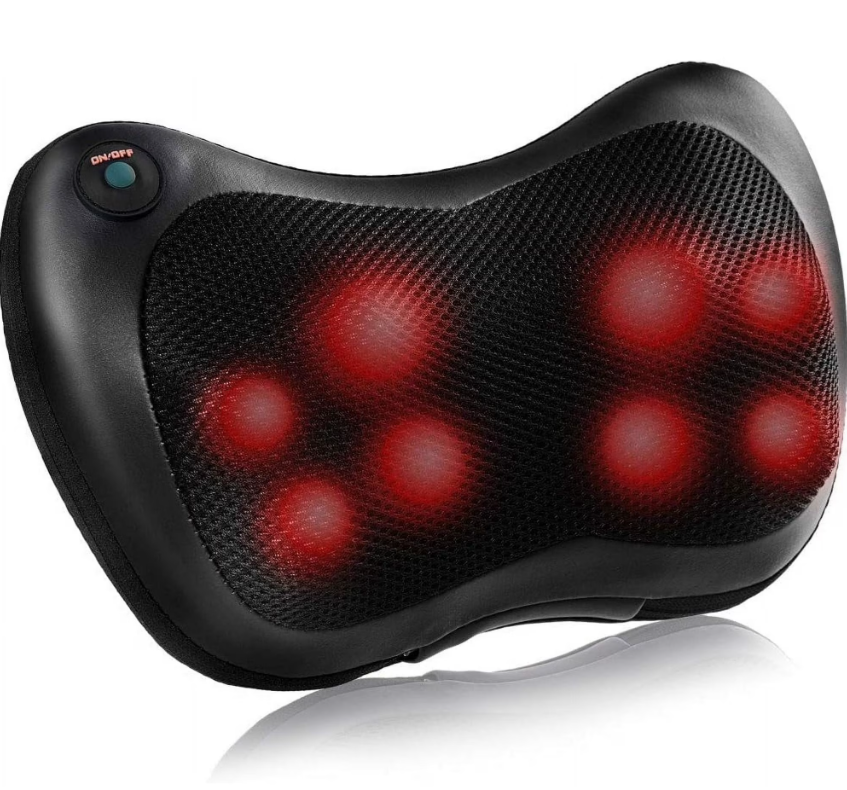 Suerbeaty Shiatsu Back and Neck Massager with Heat, Deep Tisctric Massage Pillow for Back, Shoulders, Legs, Foot, Body Musclesue Kneading