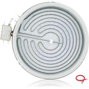 316135401 WP8273992 Ceramic Upgraded W10823696 Radian Surface Element 9-10in, Compatible with Frigidaire, Electrolux, Kenmore Cooktop. Replace Part: 316224200 316224201 AP4416812, Size: 9.8