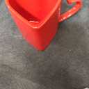 6 Pcs Heart Shaped Mugs Valentine‘s Day Red Heart Coffee Cup 12 oz Valentines Ceramic Mug with Handle Love Camping Tea Cup Valentine‘s Day Gifts for Women Men Wedding Anniversary Couple Lover Deco