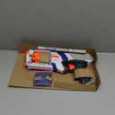 NERF N Strike Elite Strongarm Toy Blaster with Rotating Barrel (White)