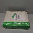 Electric Blanket Full Size Heated Blanket 72"x84" Soft Flannel Heating Blanket with 5 Heating Levels & 10 Hours Auto Off, Warm Gifts for Grandma & Grandpa & Seniors, Charcoal Grey