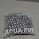 Aqua Eve One Piece Swim Dress Tummy Control Swimsuit with Skirt Modest Bathing Suit Vintage Swimdress (Large, Black Dot)