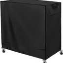 Patio Cooler Cart Cover,Fits for Most 80-100 Quart Rolling Cooler Cart,Waterproof Patio Ice Chest Protective Covers for Outdoor Bar Cart