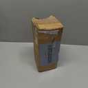 Bronze Toilet Brush and Holder，Extra Long Handled Toilet Brush for Bathroom，Stainless Steel Heavy Duty Toilet Bowl Brush,Removable Inner Bowl,Deep Cleaning Dense Bristles Cleaner Brush -Space Saving