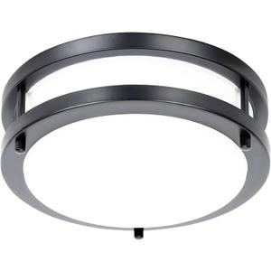 Drosbey 36W Dimmable Ceiling Light Fixture, 12 inch Flush Mount Light Fixture, LED Ceiling Lights for Bathroom, Bedroom, Kitchen, Super Bright 4000 Lumens, 400W Equivalent, 5000K Daylight