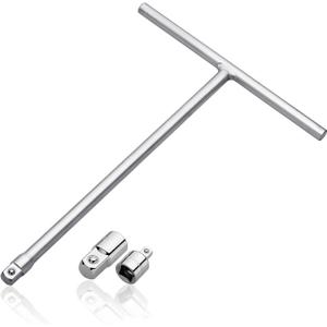 Neiko 01135A 3/8-inch Drive T-Handle Wrench with Long Reach | Chromium Vanadium Steel