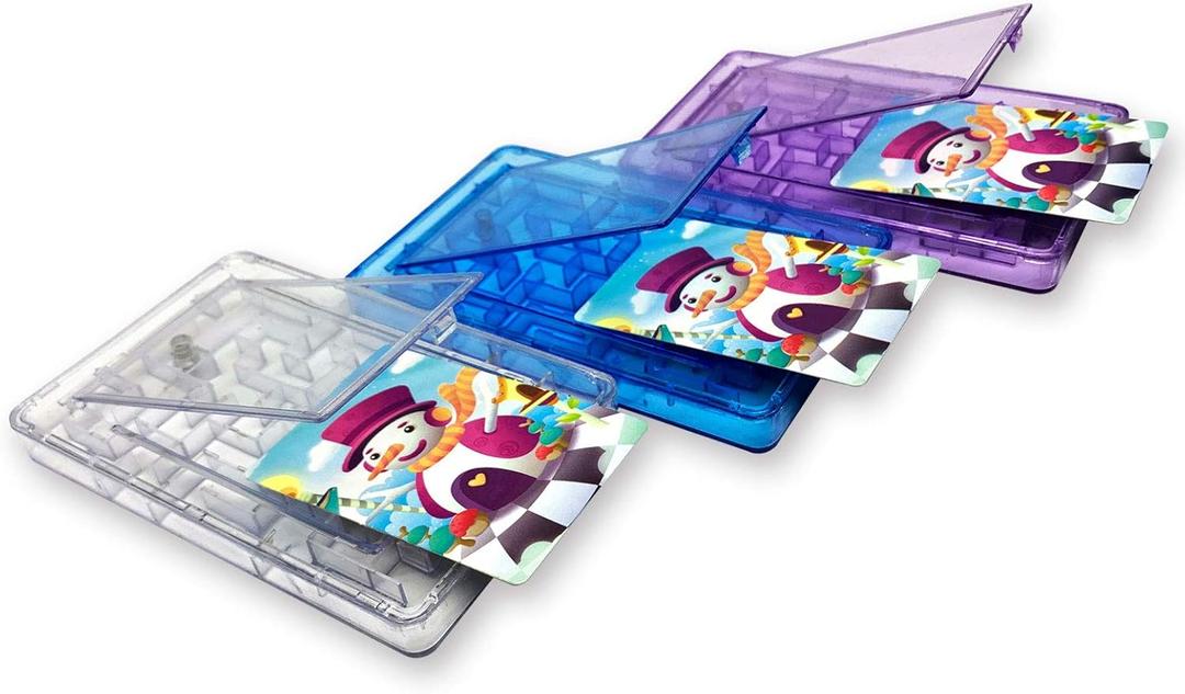 Maze Intellect Game,Gift Card Holder Maze,Stocking Stuffers for Kids,Teens or Adults,Interesting Money Puzzle Gift Boxes for Cash or Gift Cards(3Pcs)