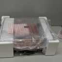 Record Player Vinyl Bluetooth Turntable with 36 Watt Stereo Bookshelf Speakers, Hi-Fi System with Magnetic Cartridge, USB Recording and Auto Stop (Brown)