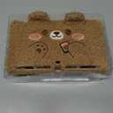 GeekShare Cute Plush Protective Case Cover Compatible with Switch - Shock-Absorption and Anti-Scratch - Plush Bear (for Switch OLED)