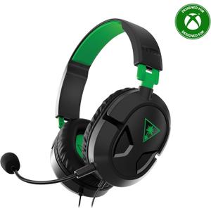 Turtle Beach Recon 50 Xbox Gaming Headset  Officially Licensed for Xbox Series X|S, Xbox One, and Windows PCs with 3.5mm  Also works with PS5, PS4, and Mobile Devices, Removable Mic, 40mm Speakers (Black / Green)
