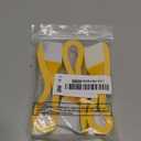 Tudomro 300 Pieces Paper Wristbands for Events Waterproof Neon Bracelets Concert Identification Wristbands Hand Bands Events Adhesive Bracelets for Party(Yellow)