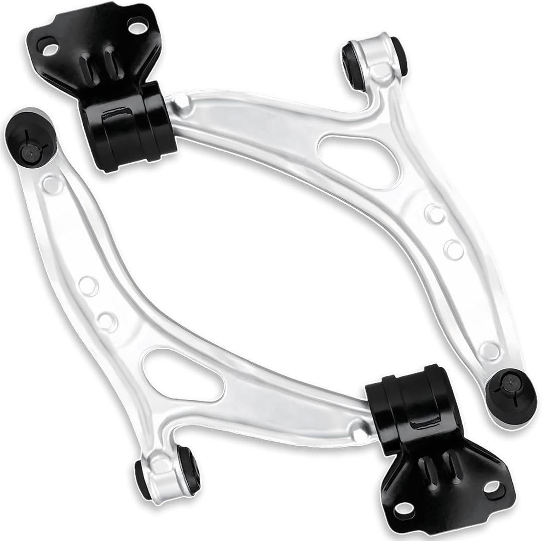 2PC Front Lower Left Right Control Arm Compatible with Ford 2013 2014 2015 2016 2017 2018 C-Max 2012 2013-2018 Focus K622753 K622788