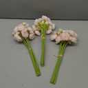 Floroom Ranunculus Artificial Flowers 18 Pcs Blush Faux Silk Mini Ranunculus Bulk Fake Wedding Filler Flowers for DIY Pink Bouquets, Centerpieces, Bridal Shower Decorations & Arrangements