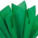 Festive Green Tissue Paper Squares, Bulk 10 Sheets, Premium Gift Wrap and Art Supplies for Birthdays, Holidays, or Presents by Feronia packaging, Large 15 Inch x 20 Inch Made in USA