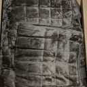 RECYCO Luxury Velvet Quilt Set King Size Bedding Sets, Ultra Soft Velvet Comforter Set, Lightweight Channel Box Stitch Oversized Bedspread Coverlet for All Season, with 2 Shams, Walnut Brown