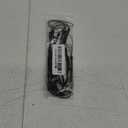 10 Pcs Pen Leash,Pen Lanyard with Silicone Ring,Elastic Lanyard for Stylus Pens,Retractable Spring Coil Strap,Anti-Lost Stylus Tether for Touchscreen Tablets,Office,Bank,School Use(Black)