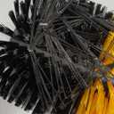 Livestock Scratching Brush, 1pcs/ 2pcs Cattle Scratcher Brush Horse Brushes Full Massage Grooming Too; Relieve Itching on Back of Livestock for Horse, Cow, Goat (Black-Yellow, 1pcs)