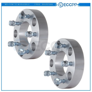 2 Pcs 1.5" 38mm Thick 5x5.5 to 5x5 Wheel Spacers 1/2" Stud ECCPP 115364 Pair