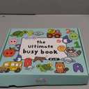 BenBen Busy Book for Toddlers, 30 Pages, Pre-Assembled, Preschool Learning Activities, Montessori Toys for Ages 3 and Up, Autism Sensory Toys, Kids Educational Activity Book, Birthday Gift