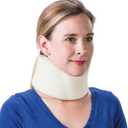 Core Products Foam Cervical Collar Neck Support Brace - Beige, Small- 2" Chin to Sternal Notch