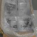 SMARTAKE 22-Piece Drawer Organizer with Non-Slip Silicone Pads, 4-Size Clear Desk Drawer Organizer Trays Storage Tray for Makeup, Jewelries, Utensils in Bedroom Dresser, Office and Kitchen, Clear (Large)