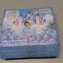 Jeowoqao Princess Dress up for Girls 4-6, Light up Princess Cape with Crown Gloves Princess Toys for Girls 3-6 Halloween