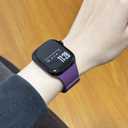 Magnetic Band Compatible with Apple Watch 49mm 46mm 45mm 44mm 42mm 41mm 40mm 38mm Women Men Lychee Silicone Magnetic Strap for iWatch Ultra SE Series 11 10 9 8 7 6 5 4 3 2 1