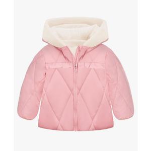 TUONROAD Baby Girls Coat Warm Toddler Puffer Jacket Hooded Winter Outerwear for 3-4Y