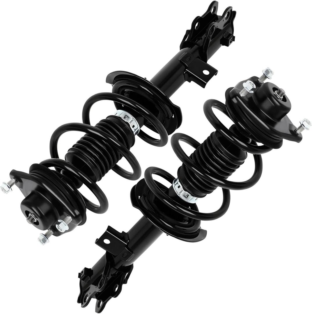 cciyu Front Complete Struts shock and Struts Fits for 2012 2013 2014 for Hyundai Sonata 2012 2013 2014 2015 for Kia Optima 11771 11772 Quick Struts Assembly FWD -2PCS