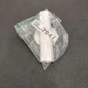 7" Wall-Mounted Flower Tube, Top/Bottom Open Vase, Wall Metal Flower Tube Decoration Holder for Flower Display, Home Office Living Room Bedroom Decoration with Adhesive Material, 2pcs(White)