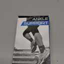 ABIRAM Ankle Brace for Women & Men, Compression Sleeve with Wrap, Ankle Support for Sprains, Foot Sleeves for Plantar Fasciitis, Achilles Tendonitis Relief, Running, Volleyball, Basketball, L