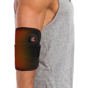Elbow Heating Pad, Cordless Elbow Brace for Tendonitis and Tennis Elbow, Small Heating Pads for Arms Legs Pain Relief with 3 Temperature Modes 3000mAh, 30 Mins Auto-Off(Black)