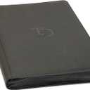 TopDeck 1600 Card Ringless Zip Binder Pro - 5X5 25-Pocket Pages Side Load Sleeve TCG Storage Portfolio, Compatible with Pokemon, Yu-Gi-Oh, One Piece, MTG, Sports, Trading Collectible Cards - Black, 2.5 x 3.5 inches