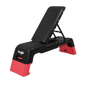 Yes4All Multifunctional Aerobic Deck - Versatile Fitness Station, Weight Bench, Aerobic Stepper, Plyometrics Box for Cardio Workouts and Strength Training