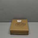 Divided Veggie Tray with Lid and Handle 6 Compartment Serving Tray with Dividers Portable Travel Snack Containers Stackable Snackle Box Charcuterie Container for Fruit,Vegetable,Salad (6 Containers)