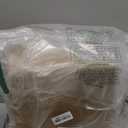 Ruffle Decorative Bowl, Large Fruit Bowl for Kitchen Counter, Stylish Key Bowl for Entry Table, Handcrafted Home Decor Display bowl, Artificial Stone Beige