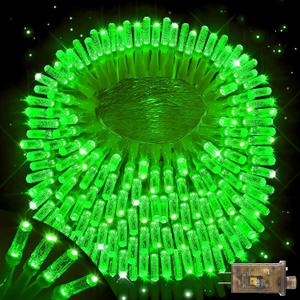 XURISEN Upgraded 403FT 1000 LED Christmas Lights Outdoor, Super Long String Lights 8 Modes & Memory Timer Plug in Fairy Lights for Home Xmas Tree Party Wedding Decor -Green