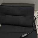 Heated Seat Cushion for Office - 12V Chair Heating Pad - Thick Seat Warmer wiht 7 Temp Levels & 12H Timer- Fast Heated Cover for Back,Hips Etc.Gift PackagingBlack